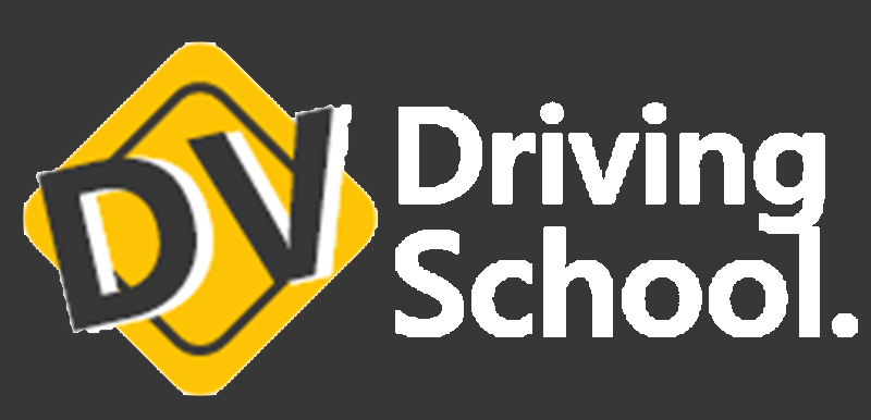dv driving school logo